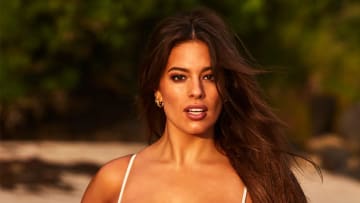 Ashley Graham was photographed by Josie Clough in Nevis.