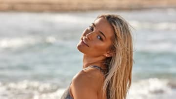 Olivia Dunne was photographed by Ben Watts in Puerto Rico.