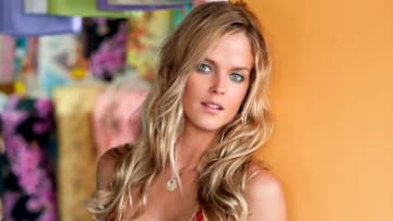 Shannan Click was photographed by Steve Erle in Sentosa Island, Singapore.