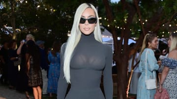 Kim Kardashian attends the TIAH 4th Annual Fundraiser at Private Residence on August 27, 2022 in Los Angeles, California. 