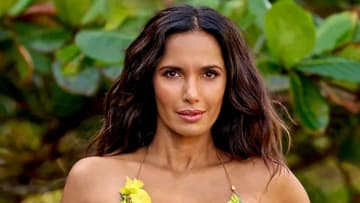 Padma Lakshmi was photographed by Yu Tsai in Dominica. 