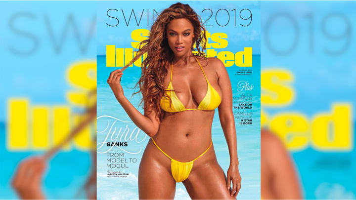 Tyra Banks photographed by Laretta Houston for the 2019 cover.