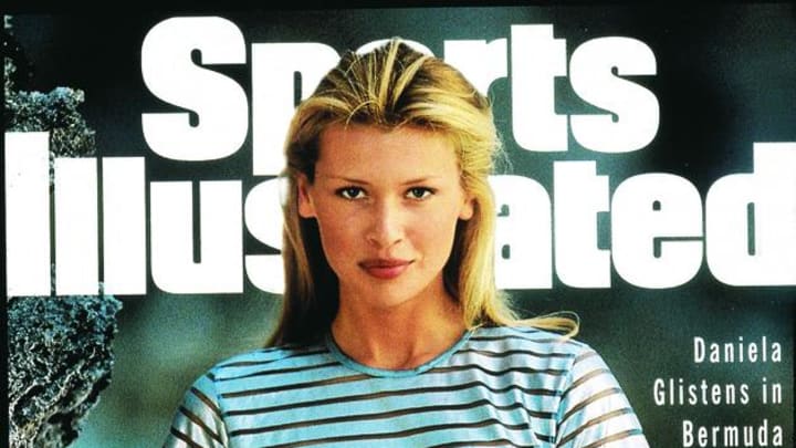 SI Swimsuit issue in February 1995 featuring Daniela Pestova in Bermuda