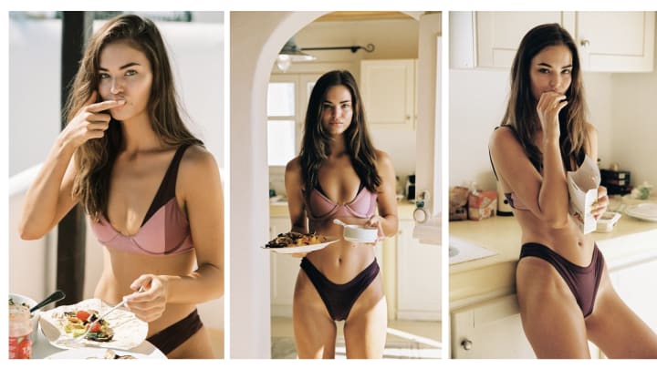 Robin Holzken photographed by Cameron Hammond for FAE