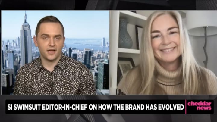 Screenshot from Cheddar News Interview