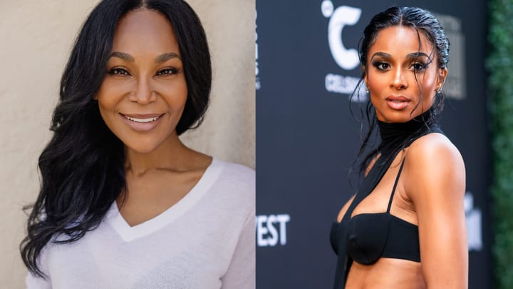 Yolanda Frederick-Thomson and Ciara