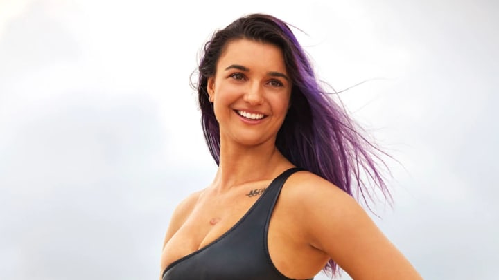 Brenna Huckaby was photographed by James Macari in Aruba. Brenna Huckaby was photographed by James Macari in Aruba.