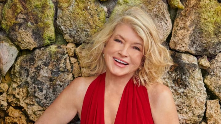 Martha Stewart was photographed by Ruven Afanador in the Dominican Republic. Swimsuit and sarong by Norma Kamali.