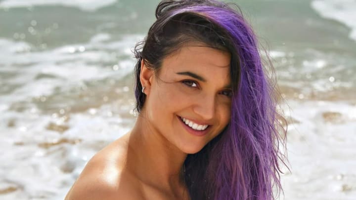 Brenna Huckaby was photographed by James Macari in Aruba. Brenna Huckaby was photographed by James Macari in Aruba.