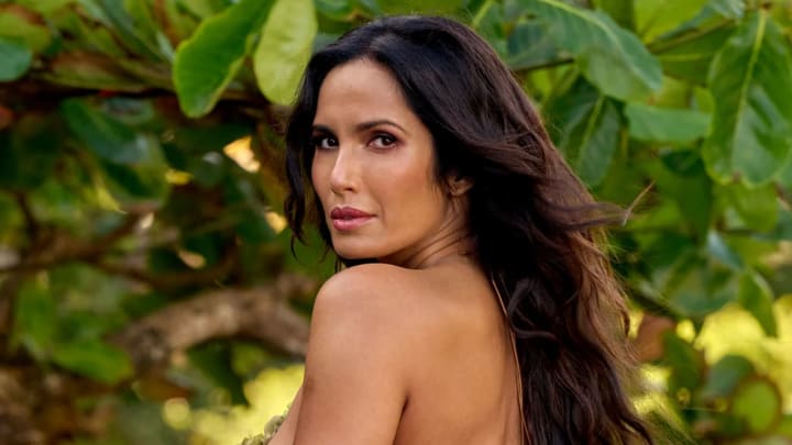 Padma Lakshmi was photographed by Yu Tsai in Dominica. 
