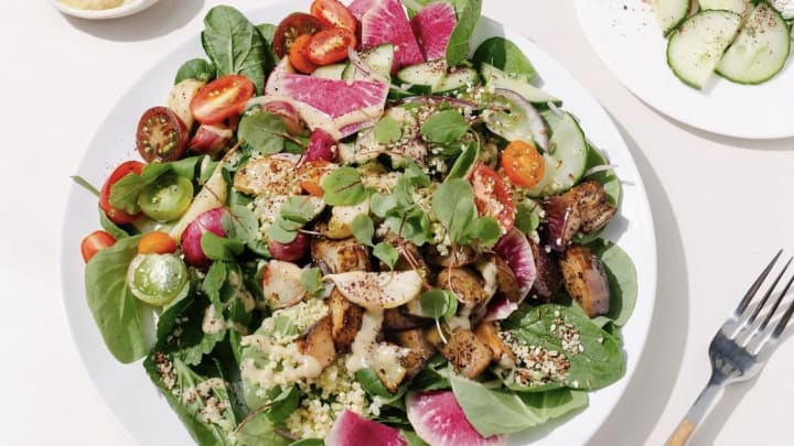 This signature program is available for up to three meals a day, five days a week and starts at $53 a week.