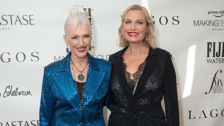  Maye Musk and Tosca Musk attend The Daily Front Row's 9th Annual Fashion Media Awards at The Rainbow Room on September 10, 2022 in New York City. 