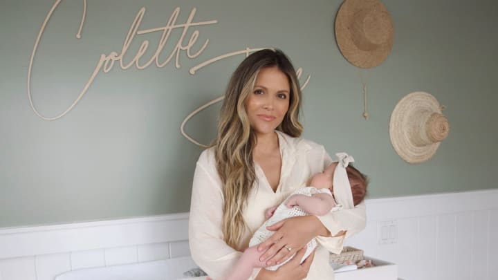 Katrina Scott with daughter Colette.