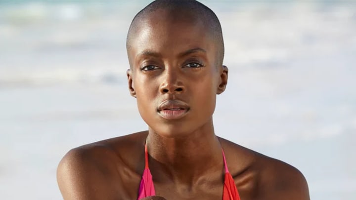 Madisin Rian was photographed by James Macari in the Dominican Republic.