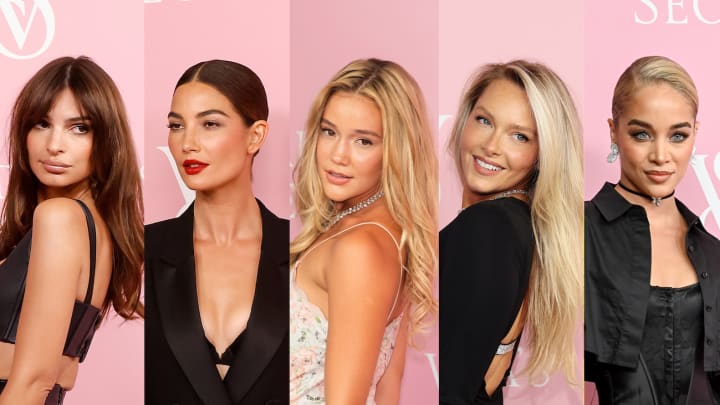 Emily Ratajkowski, Lily Aldridge, Olivia Ponton, Camille Kostek and Jasmine Sanders.