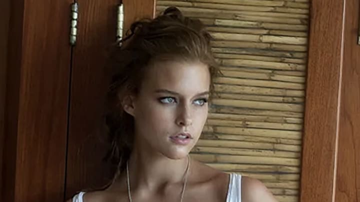 Kim Cloutier was photographed by Matt Jones in Riviera Maya, Mexico.