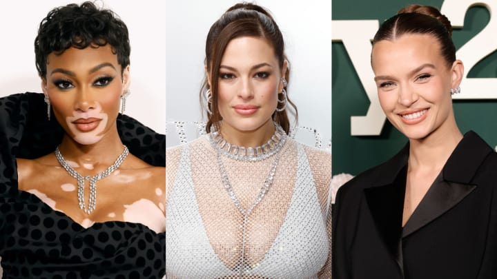 Winnie Harlow, Ashley Graham and Josephine Skriver