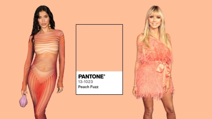 Nicole Williams English and Heidi Klum