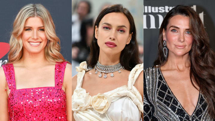 Genie Bouchard, Irina Shayk and Melissa Wood-Tepperberg