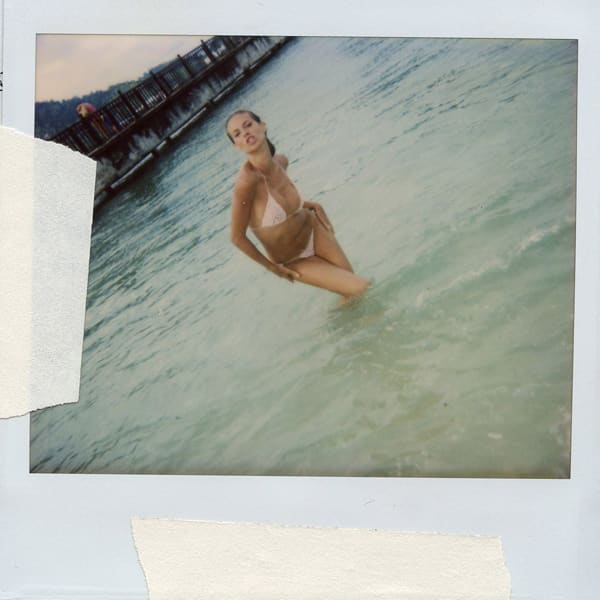Throwback Thursday Exclusive Heidi Klum Polaroids From Malaysia For Swimsuit 2000 Swimsuit