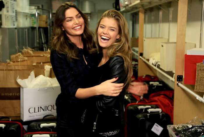 Alyssa Miller and Nina Agdal