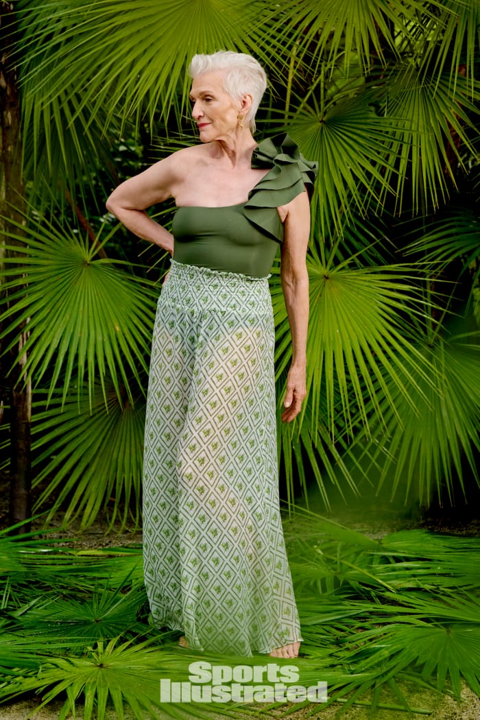 Maye Musk 2022 Belize Swimsuit