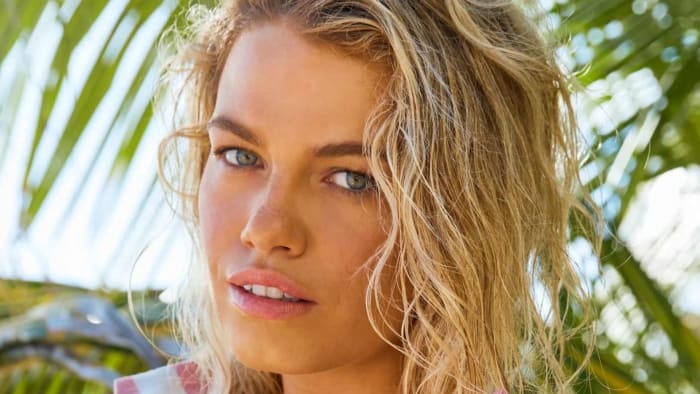 Hailey Clauson Reminds Us How Much We Love Gingham in This 2023 SI Swim ...