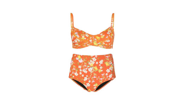 cynthia rowly floral bikini