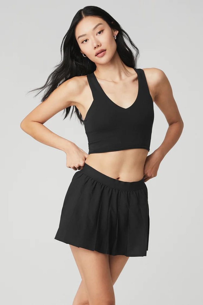 alo airbrush real bra tank