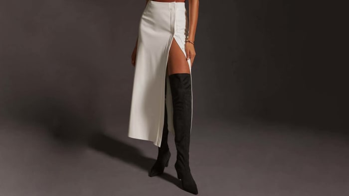 Anthropologie - Mare Mare x Anthropologie Side Button Maxi Skirt