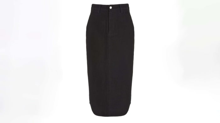 Moda Operandi - Dearborn Canvas Rinsed Midi Skirt