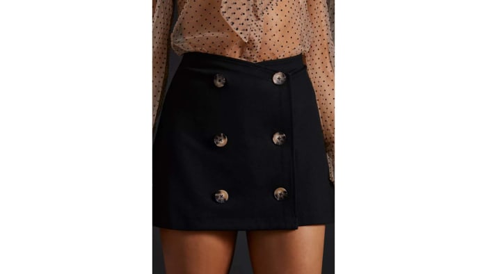 Anthropologie - Trench Mini Skirt