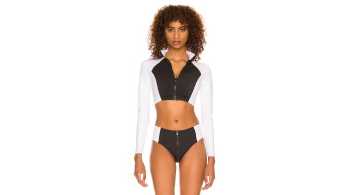 Gigi C Missy Surf Jacket Bikini Top