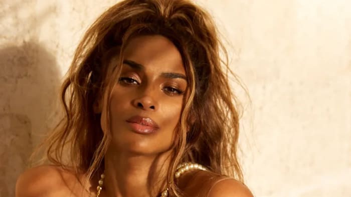 Ciara was photographed by Ben Watts in Barbados.