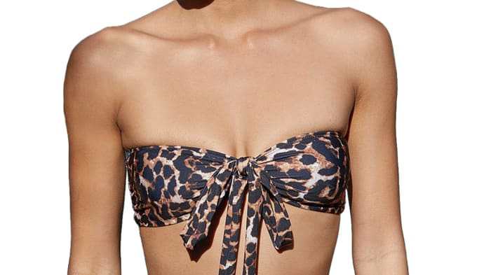 Pacsun leopard bikini