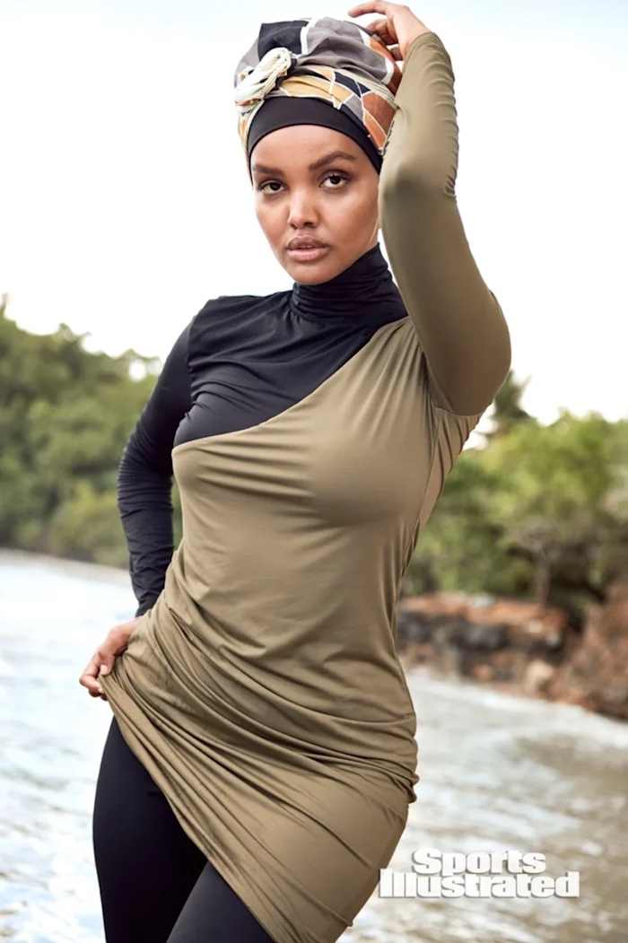 The Beautiful Halima Aden Inspires in These 5 Photos From the Dominican ...