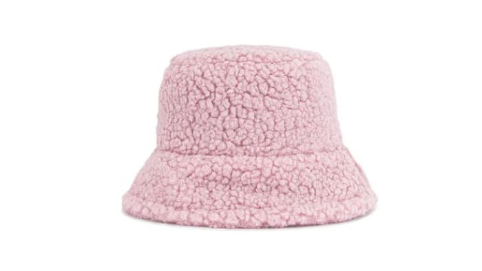 furry bucket hat
