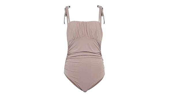 karla colletto ruched swimsuit