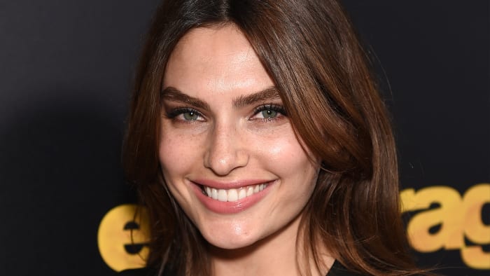 Alyssa Miller on the red carpet at the 'Entourage' premier. 