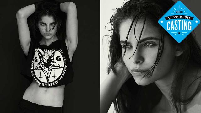 Si Swimsuit 2016 Casting Model Shaughnessy Brown Swimsuit