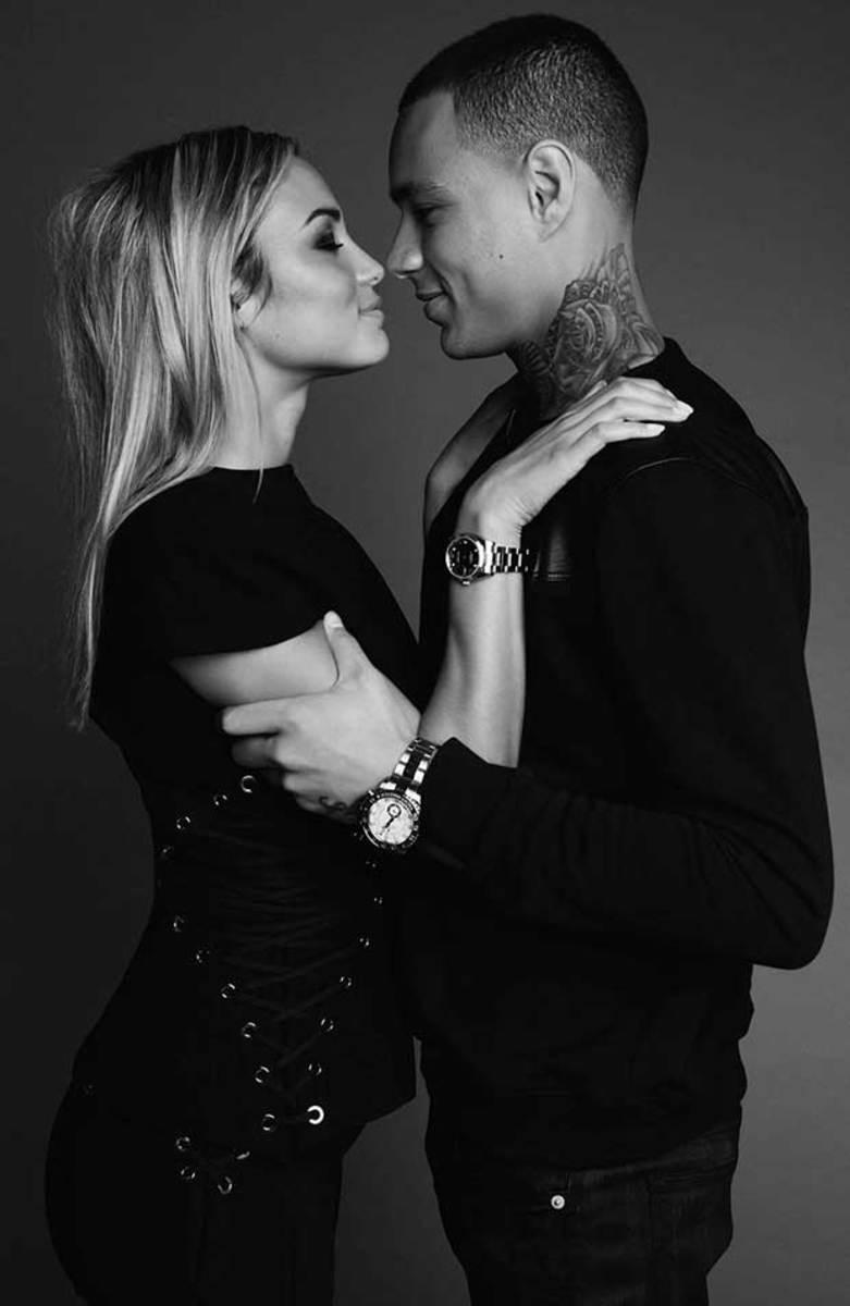 Rookie Rose Bertram poses topless with Gregory van der Wiel for Life After  Football - Swimsuit