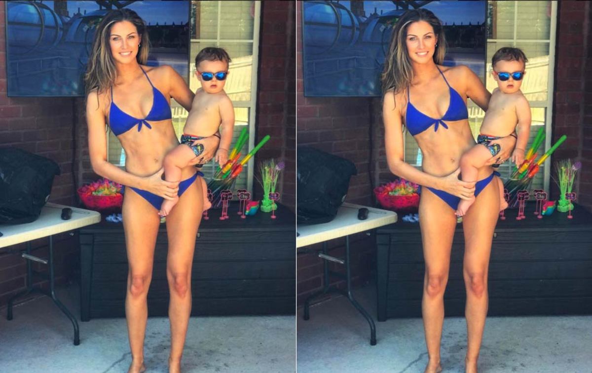 Katherine Webb-McCarron shows off bikini body - Swimsuit