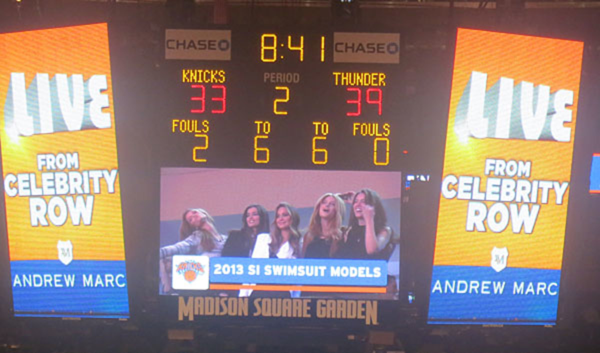 Swimsuit Models Invade MSG Swimsuit SI