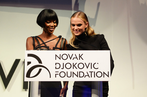 Anne V and Novak Djokovic team up for a charitable cause