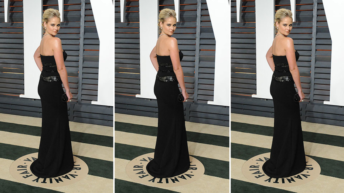 Recreate Genevieve Morton's red-carpet look with Dress for the Day