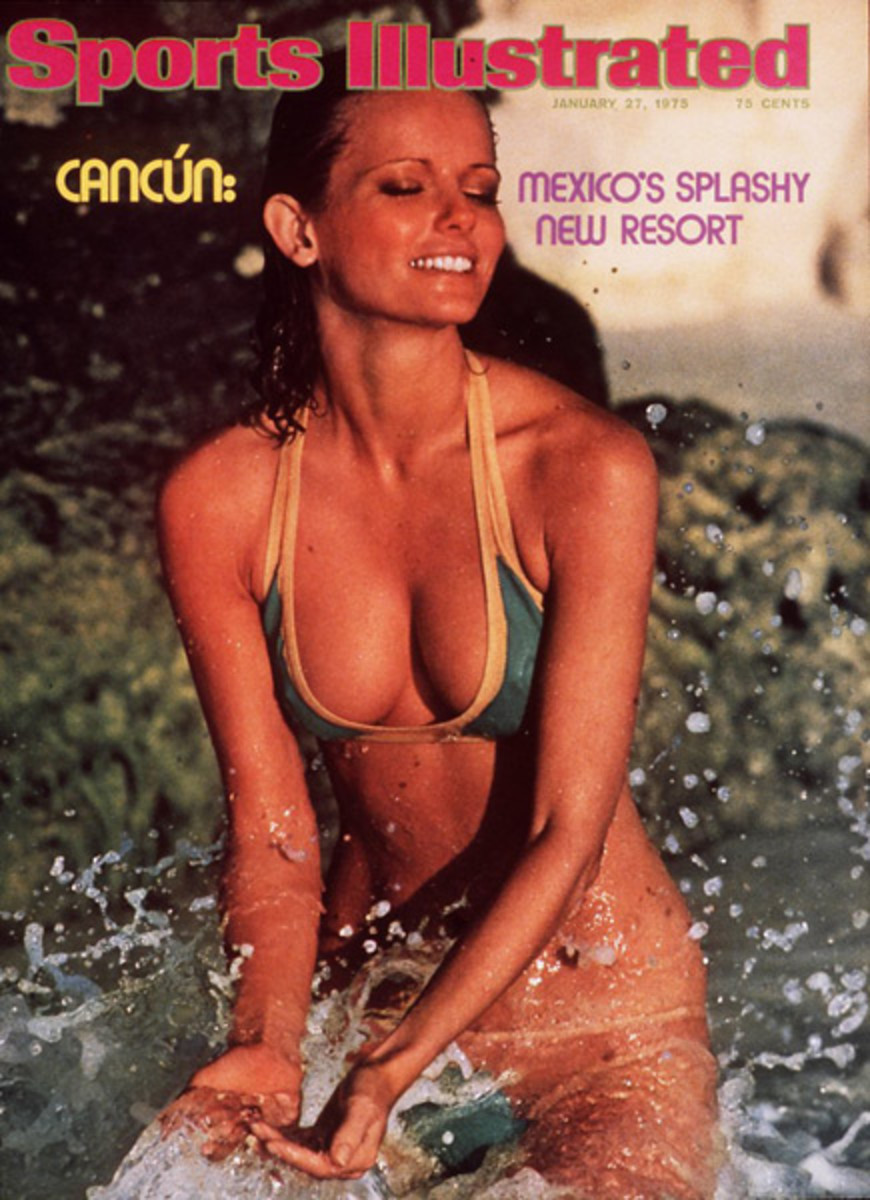 Original Vintage Cheryl Tiegs Swimsuit Iron On Transfer 