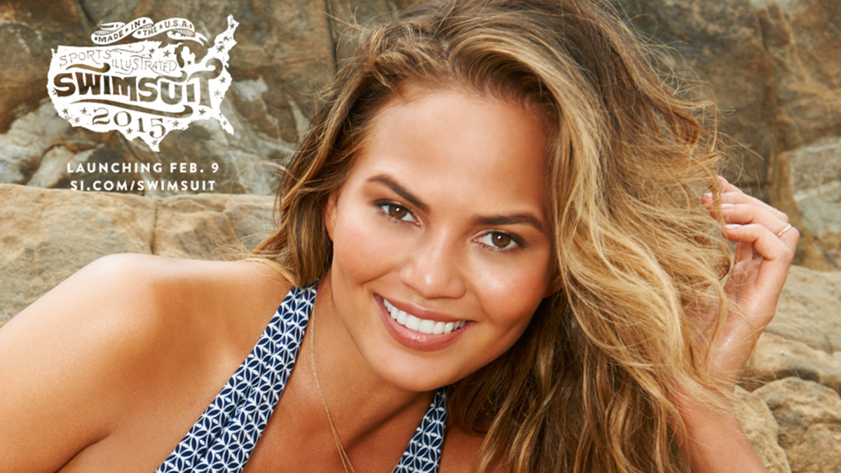 Chrissy Teigens Back See Her First Image From The Si Swimsuit 2015 Issue In Our Latest Ad For 