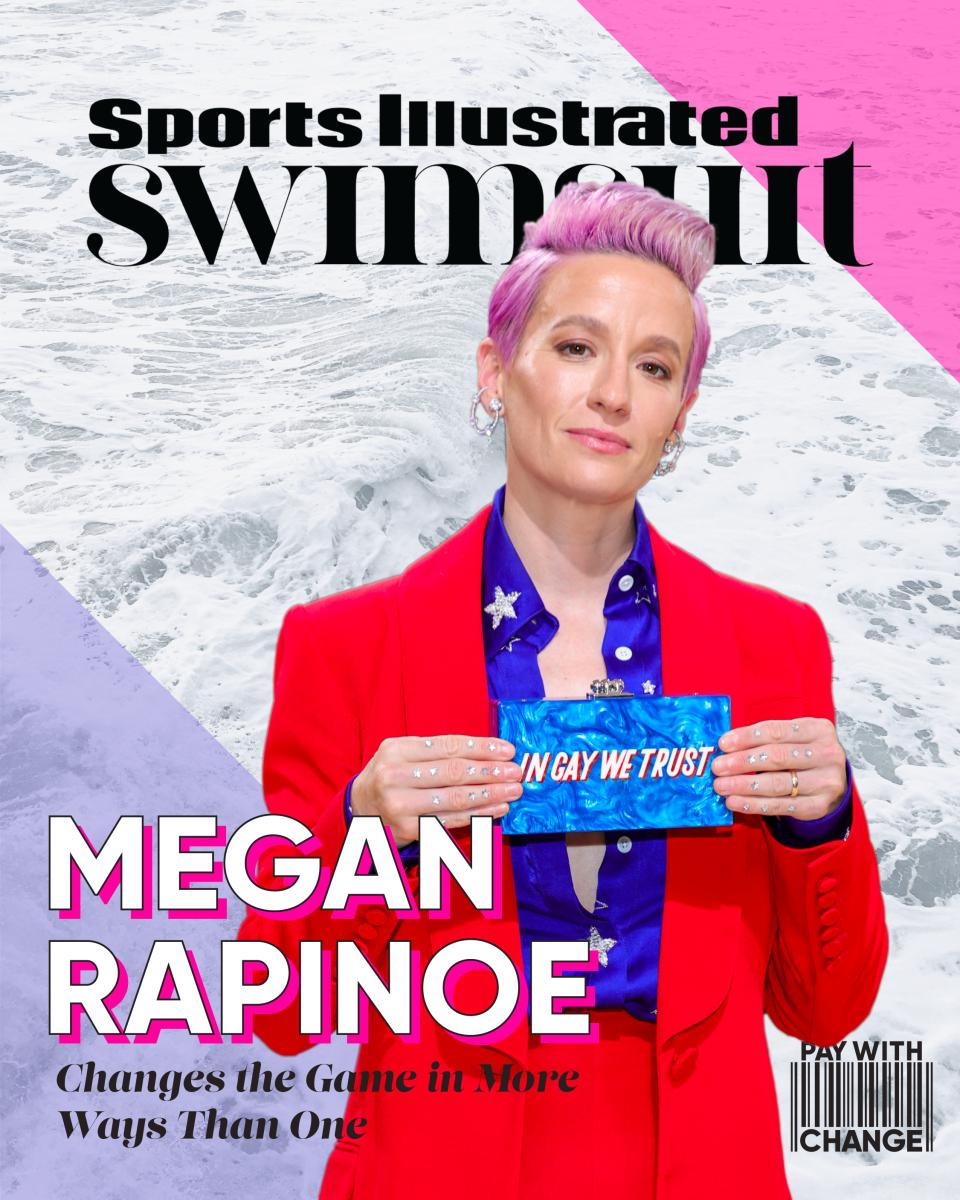 Megan Rapinoe SI Swimsuit Daily Cover In Gay We Trust