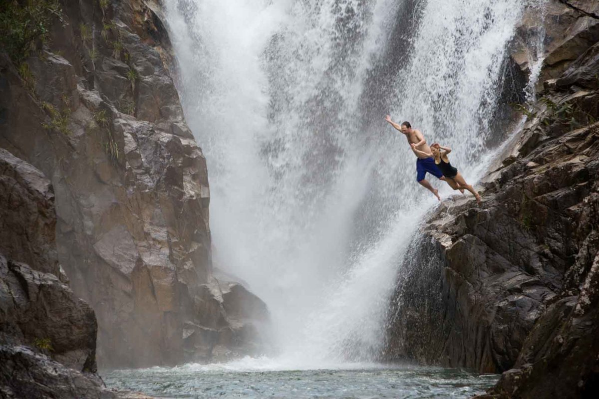 7. Mountain Pine Ridge, Big Rock Falls