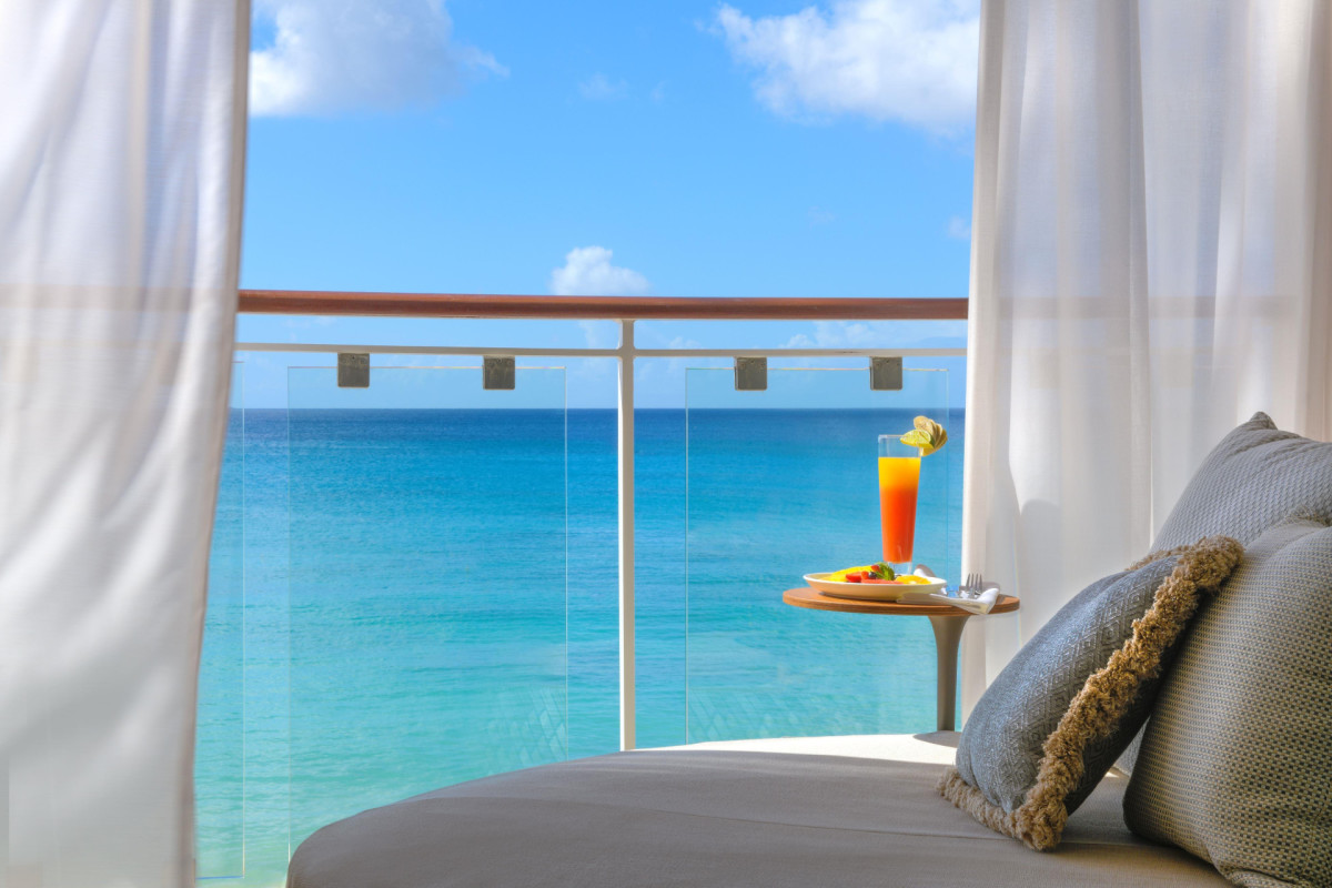 Wake up to a drink as colorful and inspiring as your private ocean view. Fairmont Royal Pavilion